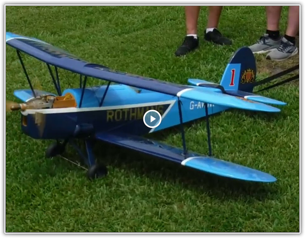 Peter Fynn's Stampe-Vertongen SV.4 Engine Test